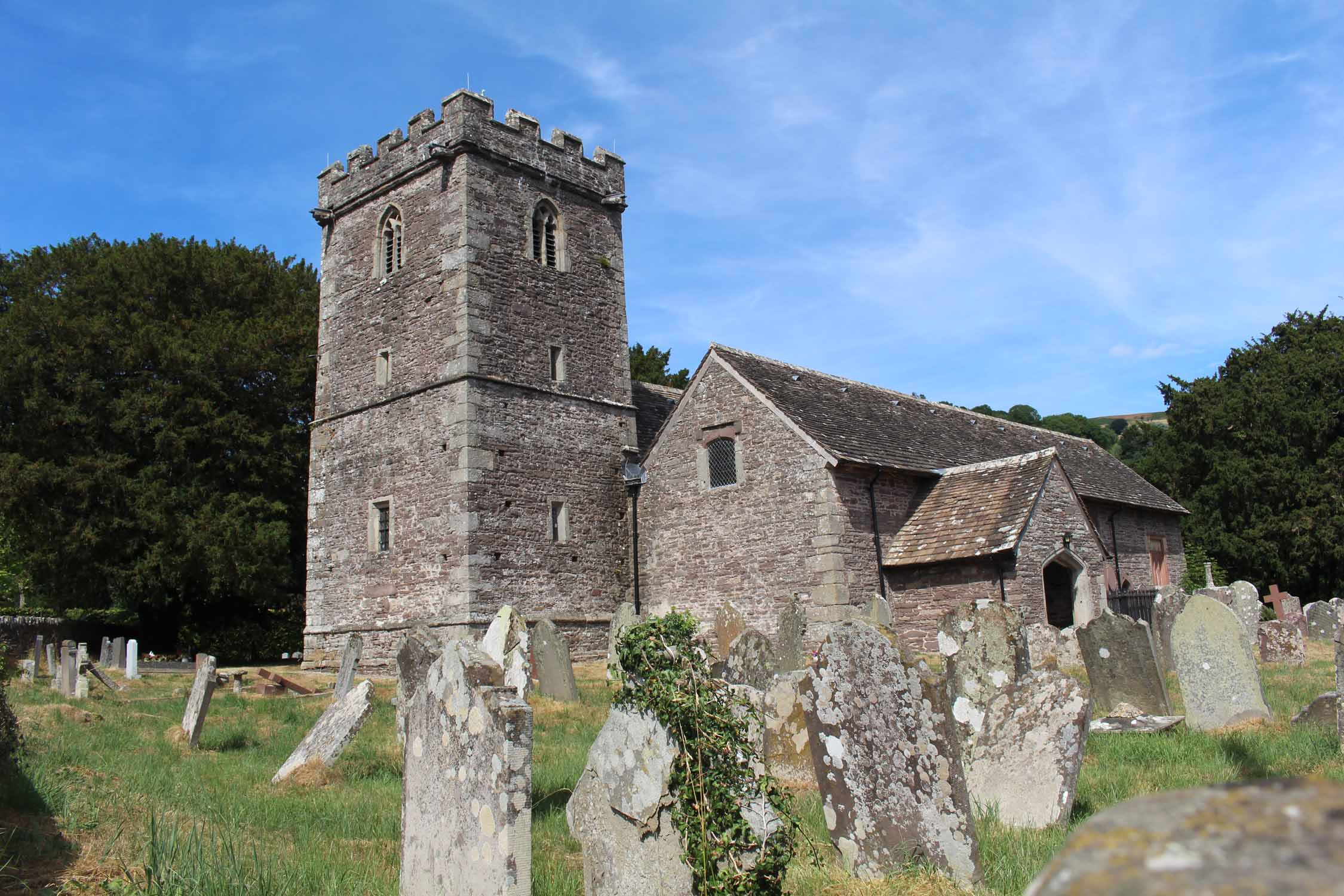 Pays de Galles, Llanbedr, église
