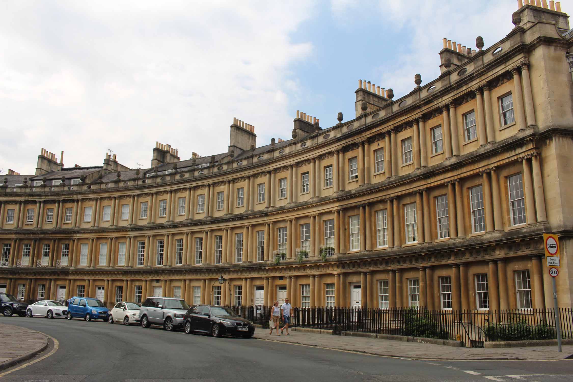 Angleterre, Bath, place The Circus