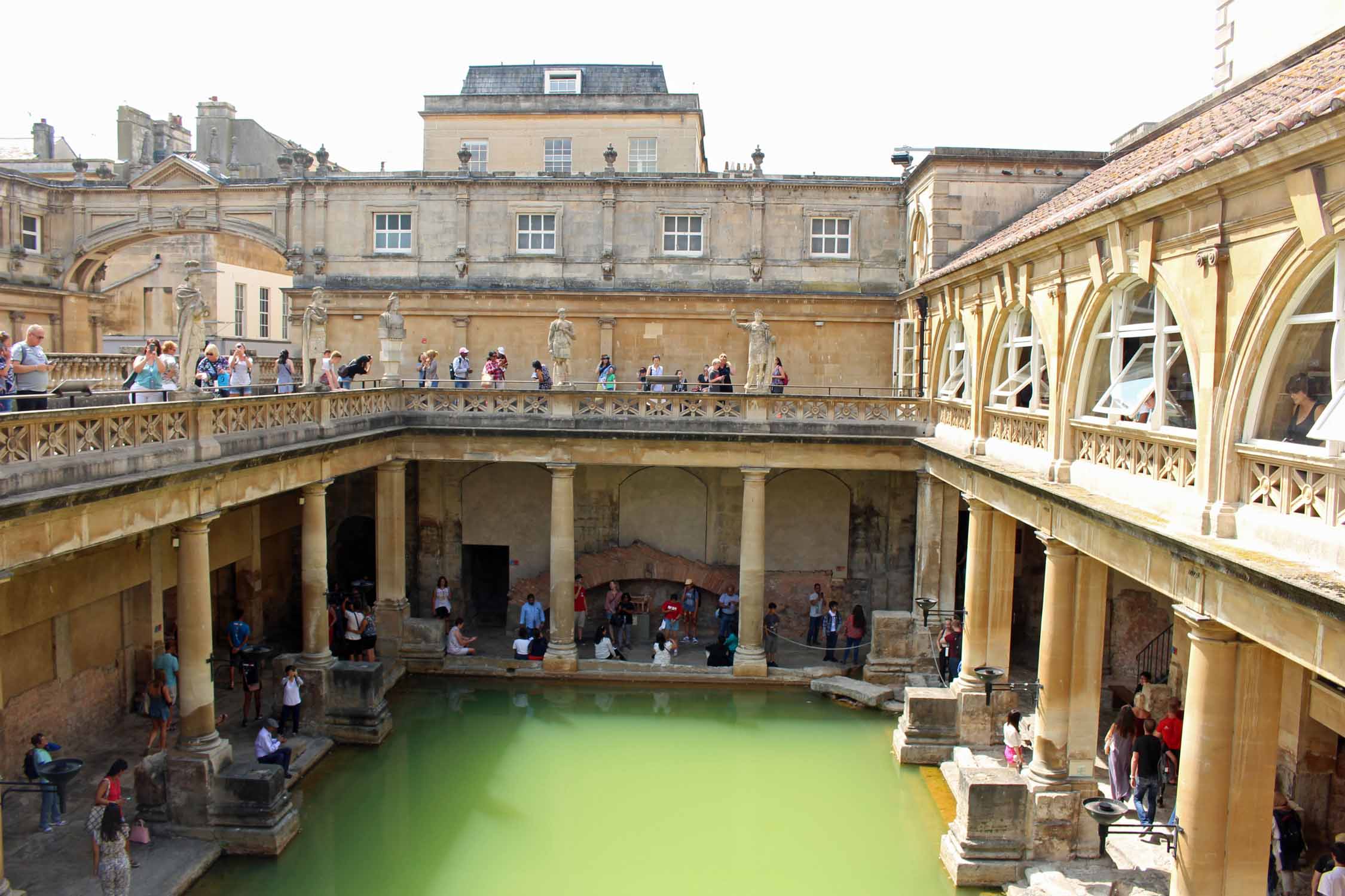 Angleterre, Bath, bains romains