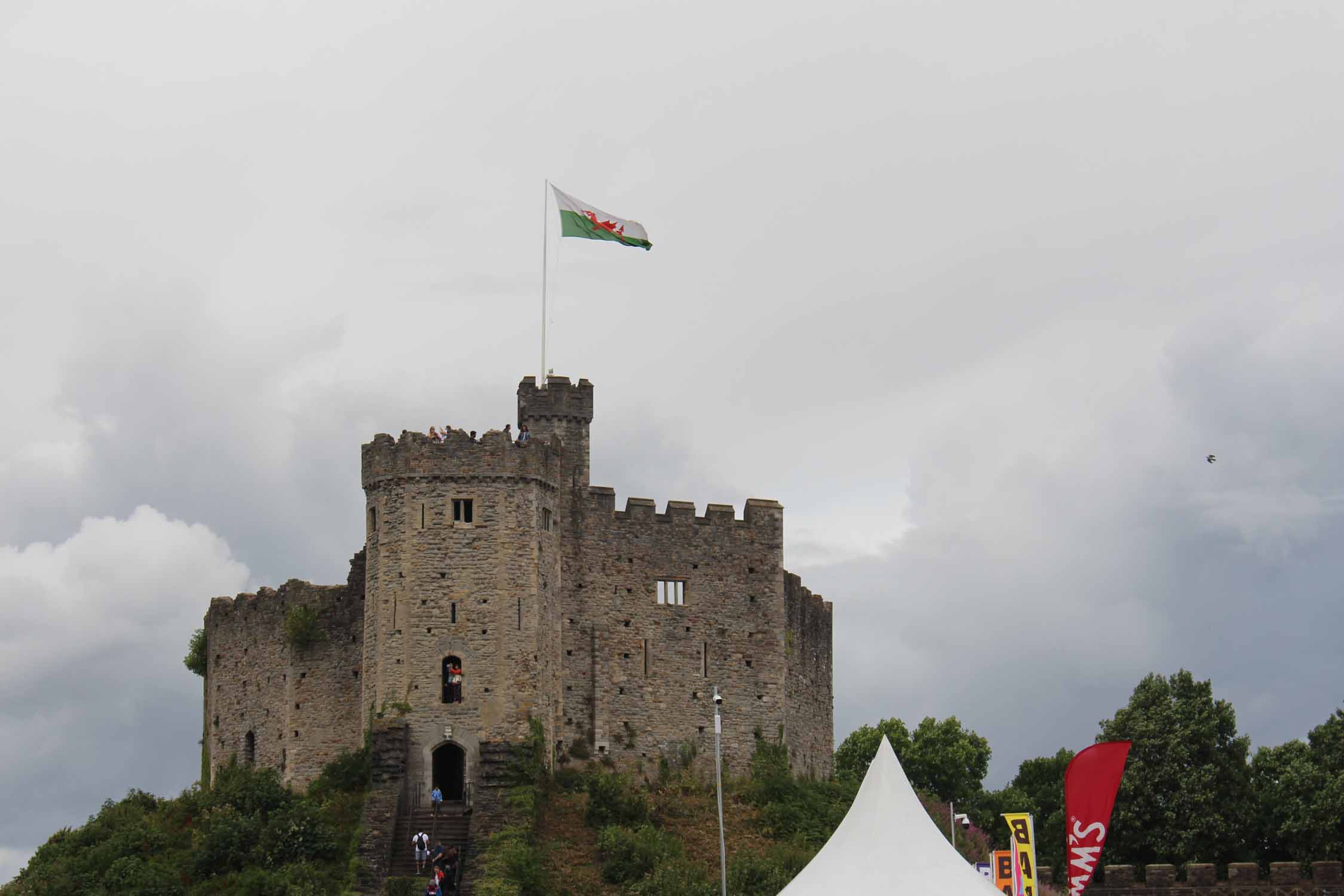 Pays de Galles, Cardiff, château normand