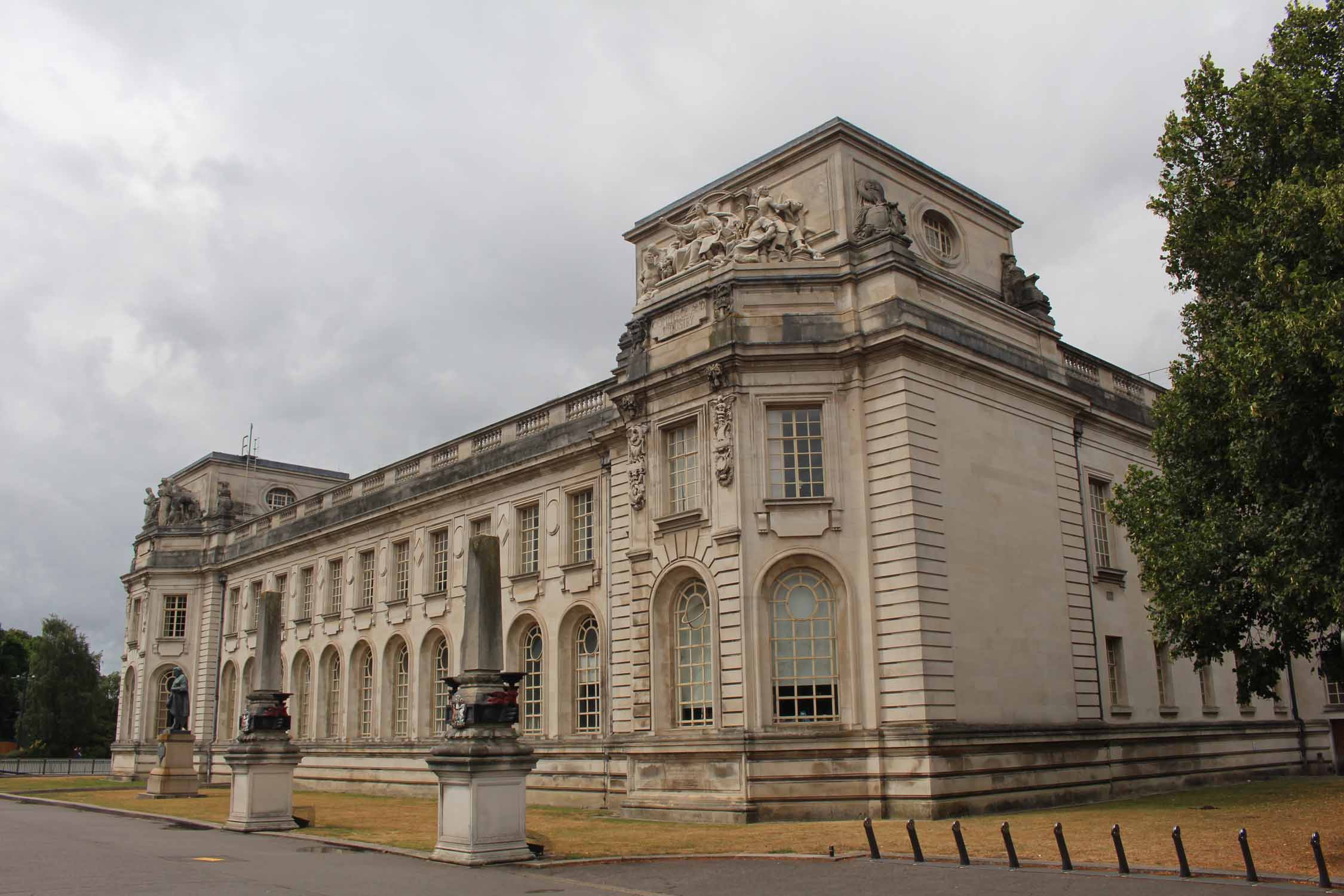 Pays de Galles, Cardiff, palais de justice