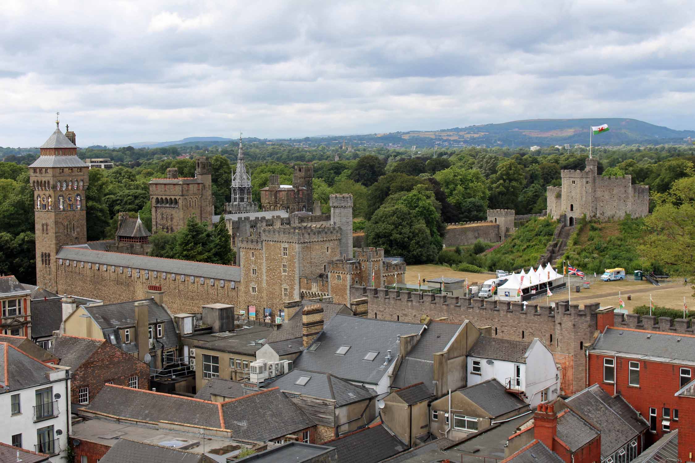 Pays de Galles, château de Cardiff