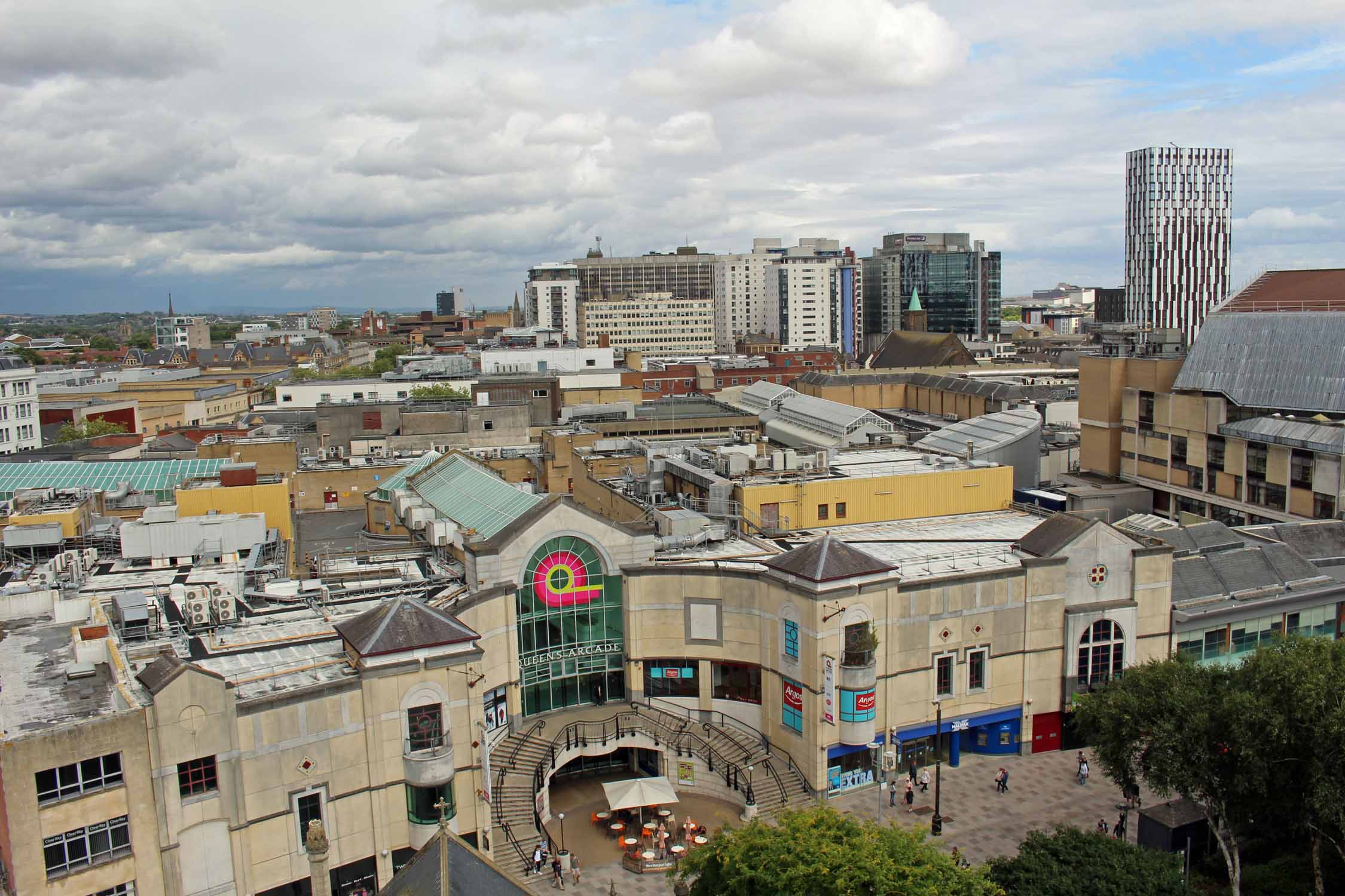 Pays de Galles, vue de Cardiff