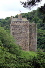 Neidpath castle, &eacute;cosse