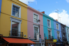 Portobello road, Londres, vue