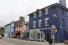 Pays de Galles, Aberaeron, maisons color&eacute;es