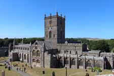 Pays de Galles, la cath&eacute;drale St-Davids