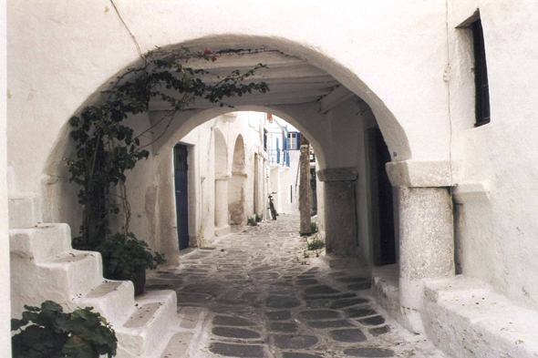 Parikia, ruelle