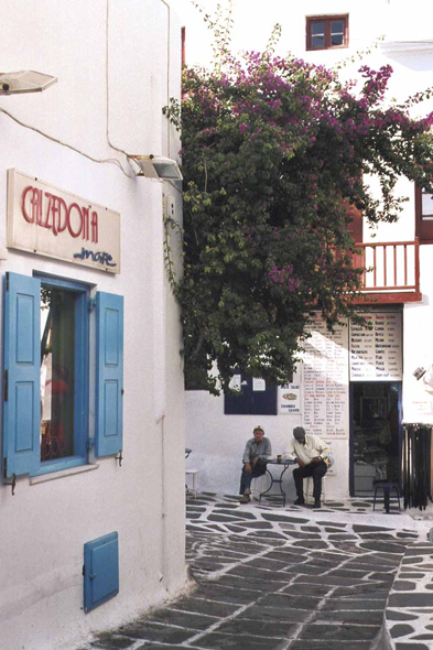 Mykonos, ruelle