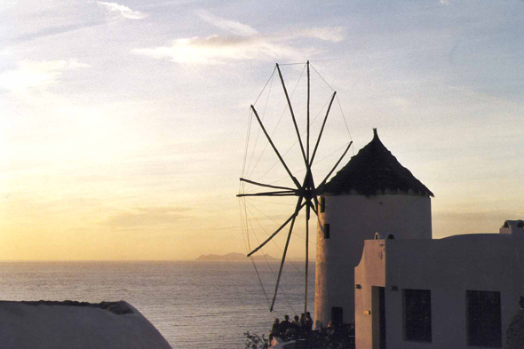 Oia, coucher de soleil