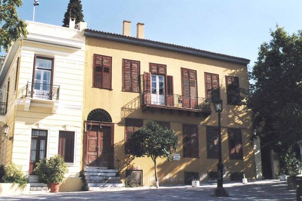 Athènes, maison, Plaka