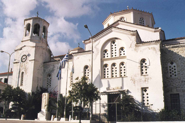 Eubée, Kymi, église