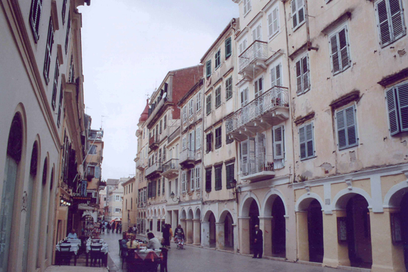 Corfou, maisons