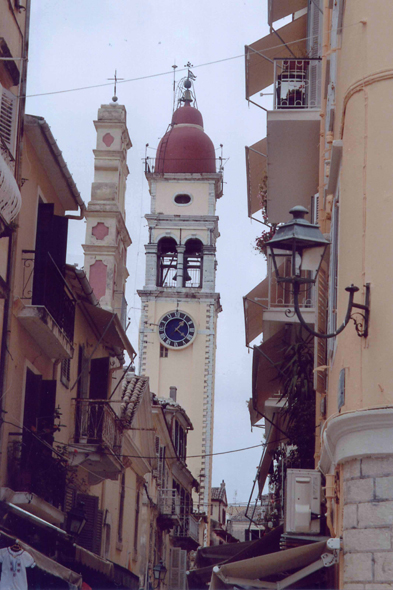 Corfou, campanile Saint-Spyridon