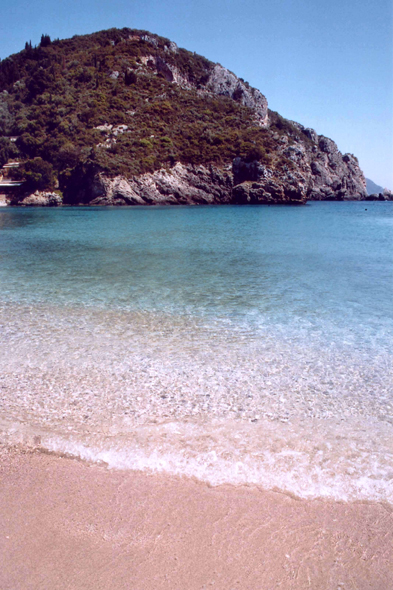 Paleokatritsa, plage