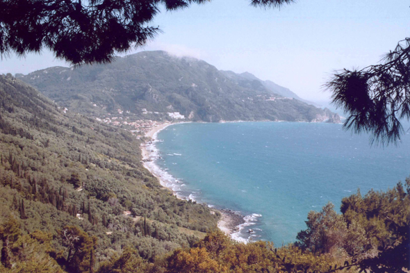 Corfou, Agios Gordios, côte