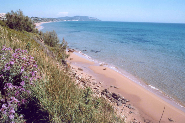 Corfou, Agios Georgios, port de Garouna