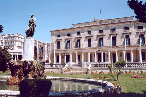 Corfou, palais