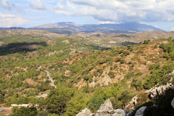 Rhodes, paysage, Grèce