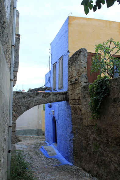 Grèce, Rhodes, ruelle