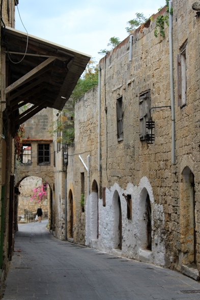 Rhodes, ruelle, Grèce