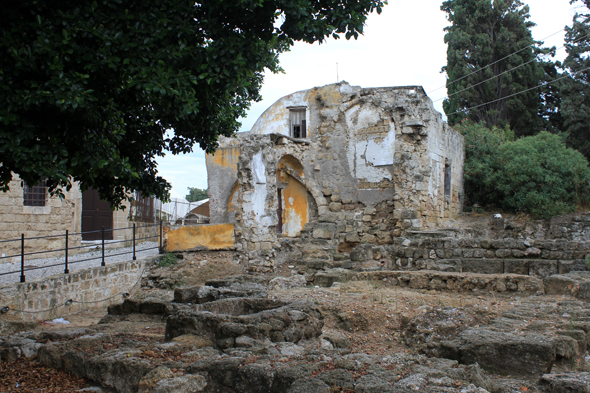 Rhodes, ruines