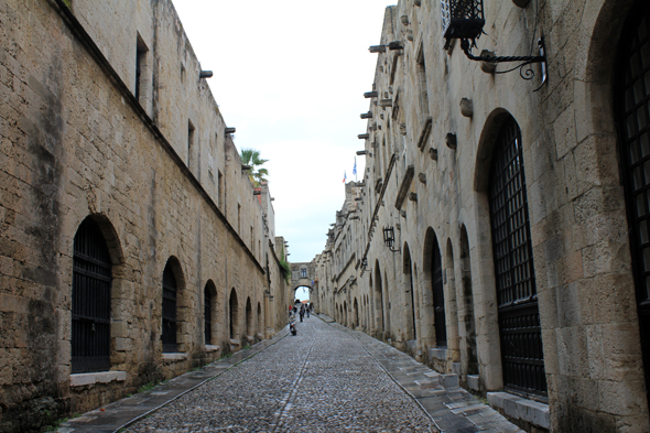 Rhodes, rue des Chevaliers