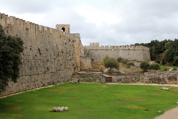 Rhodes, remparts