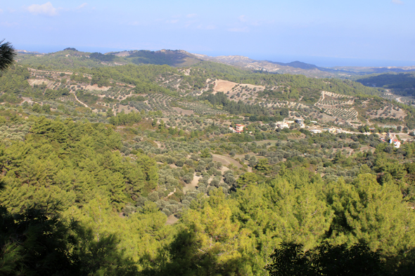 Rhodes, paysage