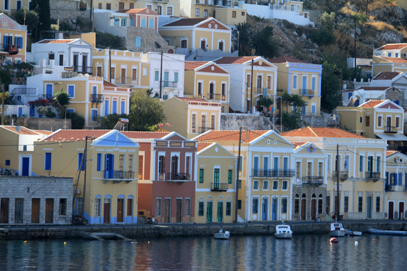 Symi, maisons