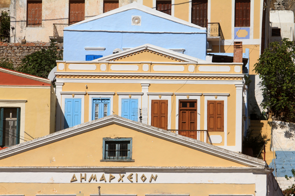 Symi, Grèce, maison