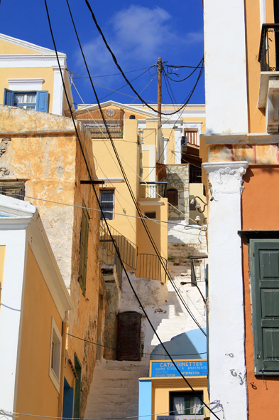 Grèce, Symi, maison