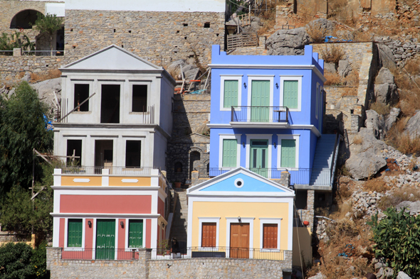 Grèce, maison, Symi