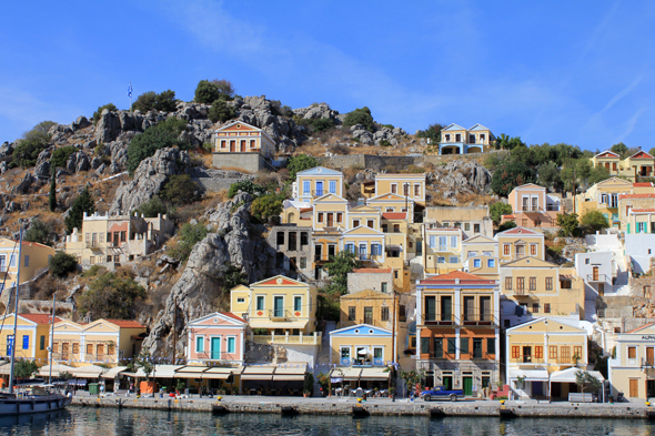 Port, Symi, Grèce