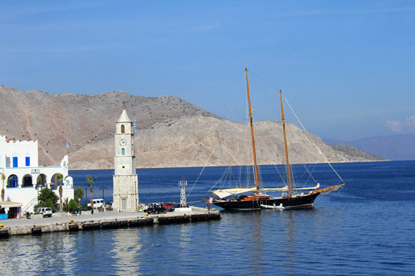 Port, Simi, Grèce