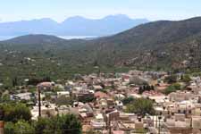 Cr&egrave;te, village de Kritsa, paysage
