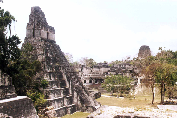 Tikal, Temple I, paysage