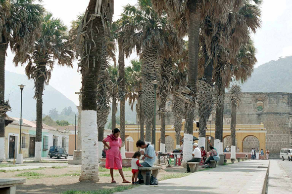 Guatemala, Antigua, place de la Merced