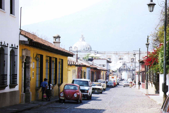 Guatemala, Antigua, séismes