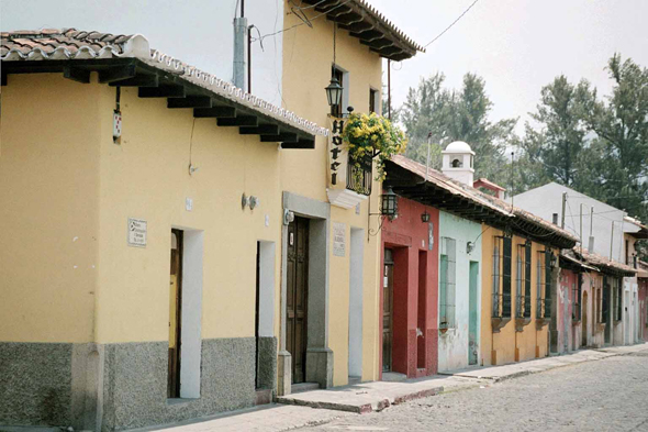 Guatemala, Antigua, bâtiment