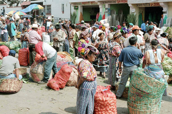 Almolonga, marché