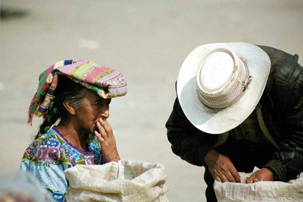 Zunil, marché indiens