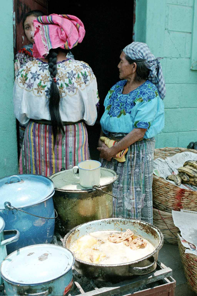 San Francisco de Alto, indiennes, marché