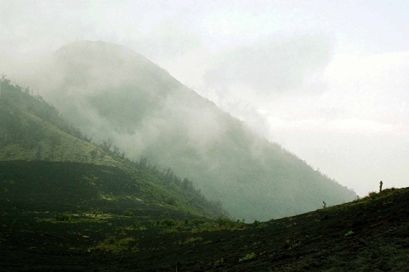 Guatemala, volcan de Pacaya