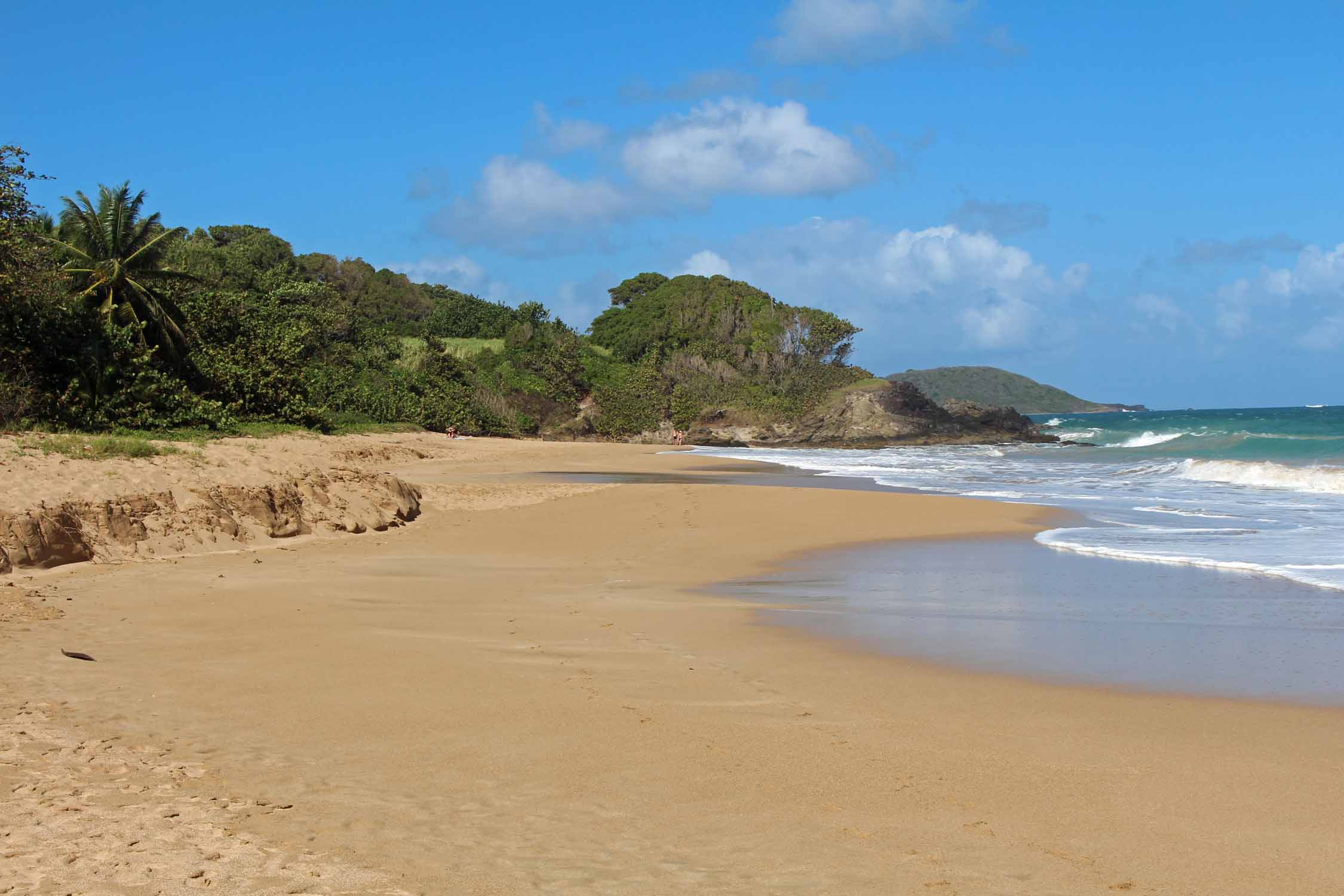 Guadeloupe, plage de Clugny