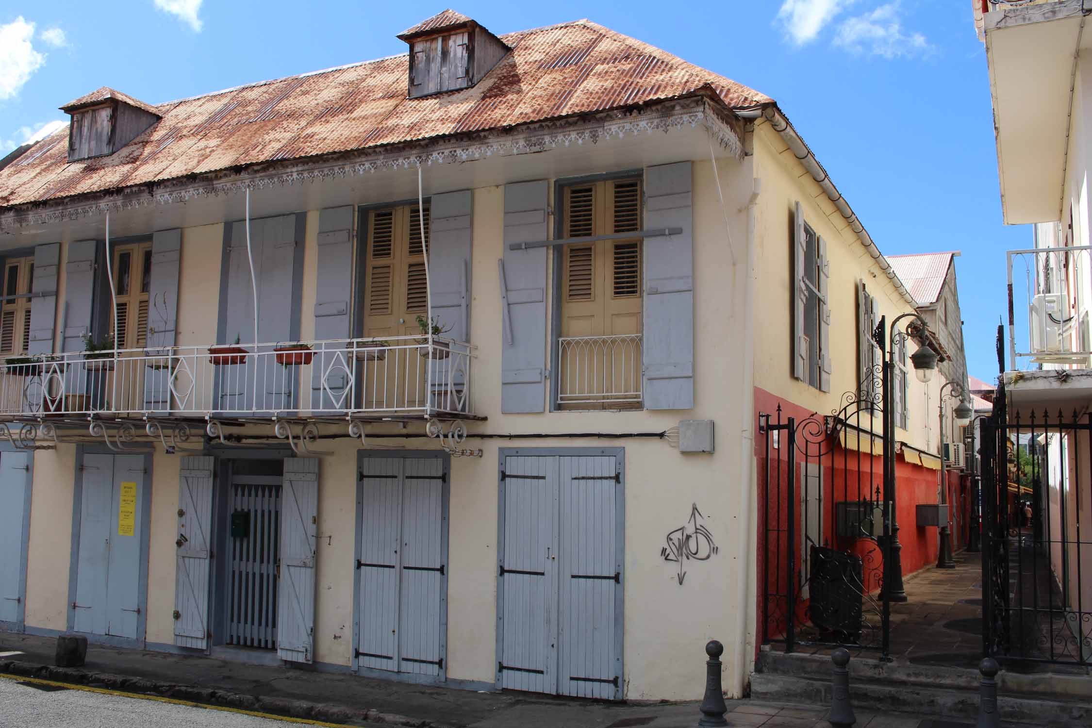 Basse-Terre, Guadeloupe, maison typique