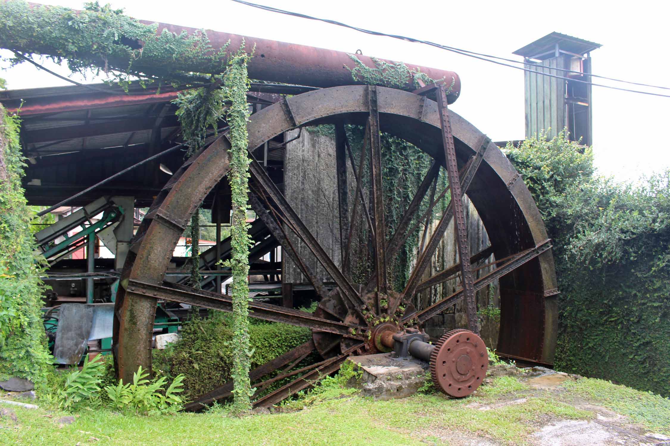 Guadeloupe, distillerie de Séverin