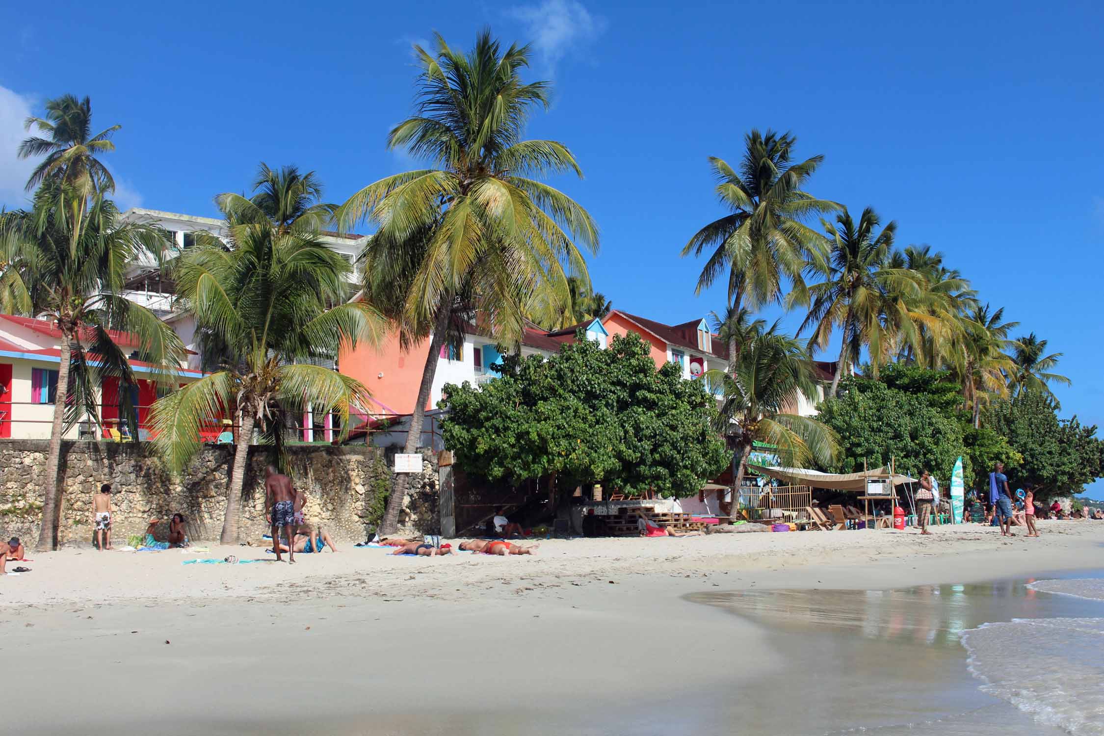 Guadeloupe, plage du Gosier