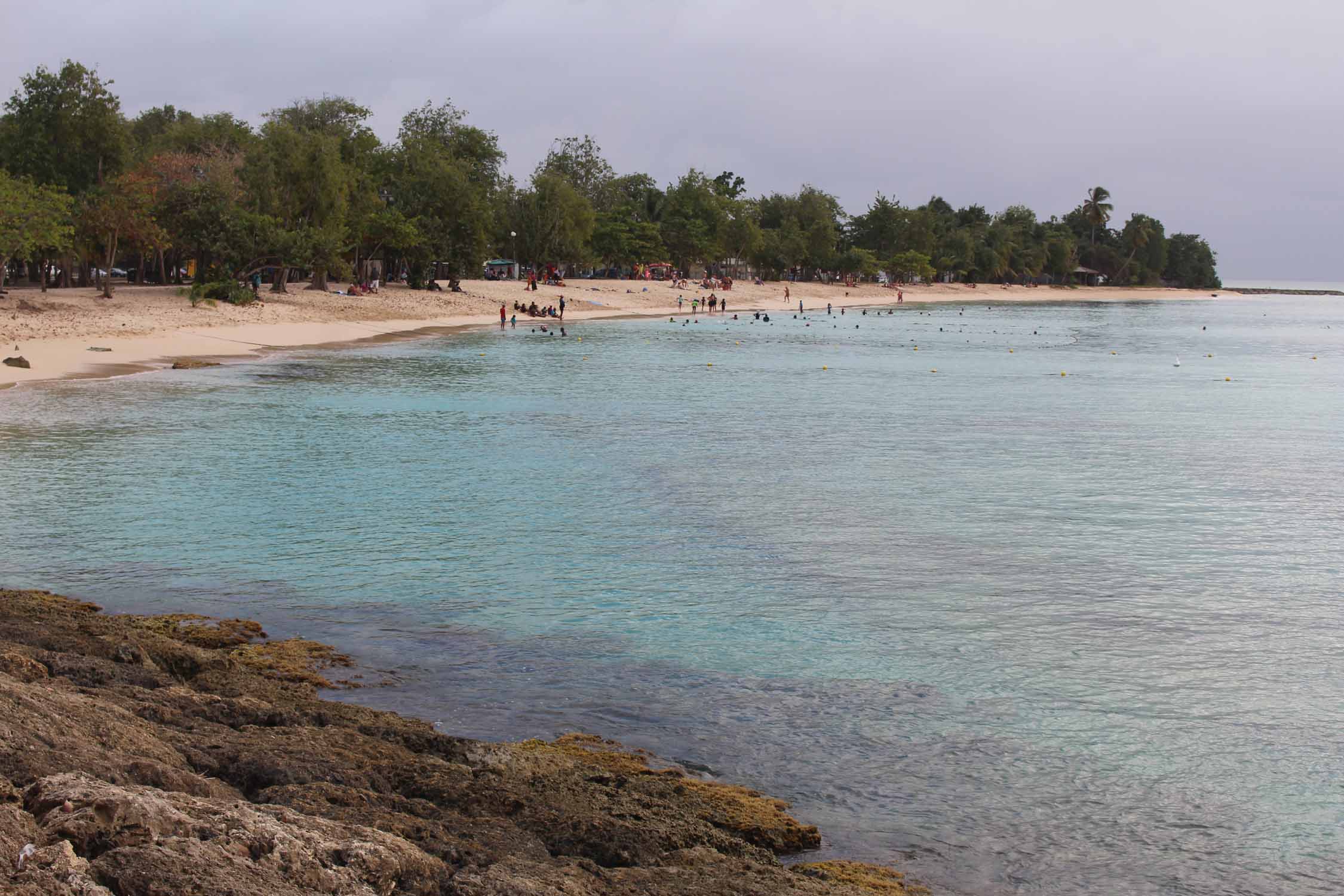 Guadeloupe, Port-Louis, plage du Souffleur