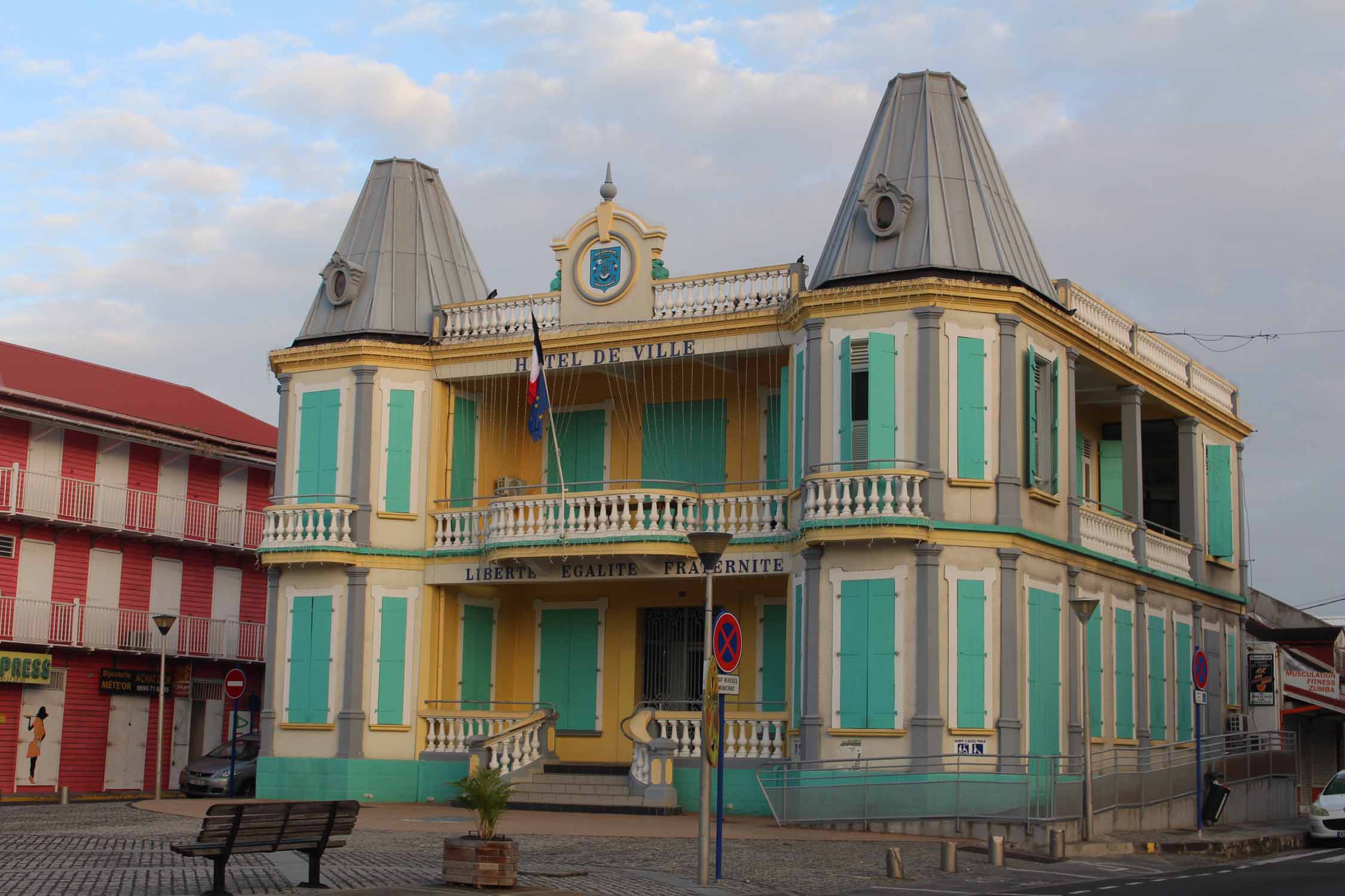 Guadeloupe, Le Moule, hôtel de ville